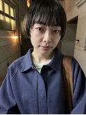 ハッシュカット/顔周りカット/ショートボブ