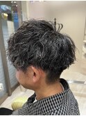 メンズパーマ/ツイストスパイラル
