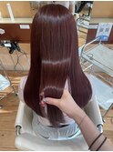 思わず見惚れる艶感たっぷり暖色カラー