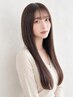 【柔らか質感♪】カット＋縮毛矯正＋トリートメント ￥21,450→15,980
