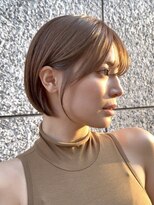 アビー 福岡天神(ABBEY) 丸みショート耳かけショート大人ショートボブ30代40代福岡天神