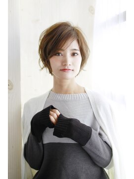 プリズム ヘアーデザイン みずほ台店 おとな可愛いふんわりショート☆