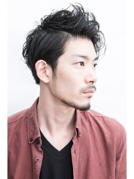 サイドバーンズ(side-burns) さわやかショート(ビジネスシーンでも◎)