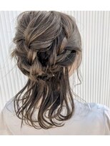 エルモ(ELMO)&nbsp;編み下ろしたハーフスタイル