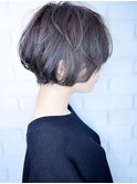 【 松戸 駅近】大人かわいい前下がりひし形ショートボブ