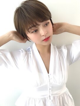 ラカーロ(La CARO) La CARO 大人かわいい　小顔　ショートヘア　ショートボブby市橋