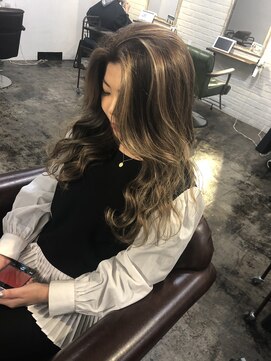 ルーブ トウキョウ(Loob. TOKYO) フェイスフレーミングバレイヤージュ【池袋.ヘアカラー】