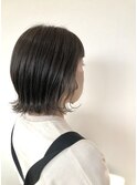 アッシュグレージュ×インナーカラー