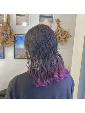 ベニス(VENICE) パープル×グラデーション