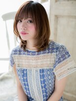 クオーレ ヘア アンジュ 水戸店(CUORE HAIR ange)&nbsp;水戸/イルミナカラー/アースカラー/デザインカラー/くびれヘアb