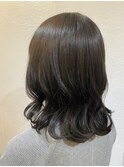 ブリーチなしグレージュカラー