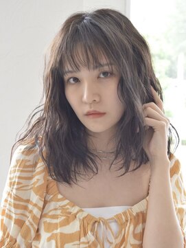 ソイクフ(SOY KUFU) 大人可愛い20代30代40代イメチェン似合わせカットフルバング