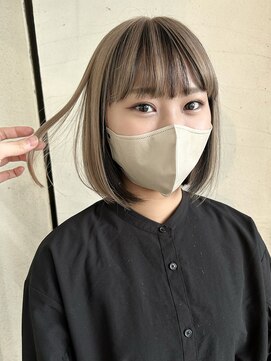 シエル ヘアーメイクアップ(CieL hair make up) お洒落先取り!逆インナーカラーBOB