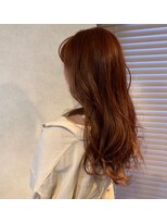 ヘアーデザイン ヴィフ(HAIR DESIGN vif) レッドブラウン