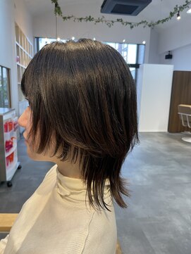 ラナヘアーサロン オオブ(Lana hair salon OBU) ウルフカット