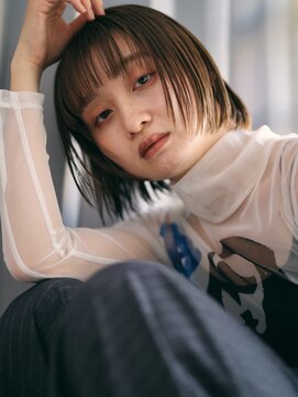 リィベ(Liibe) Liibe Style　#フェイスレイヤー#ボブ#コクベージュ