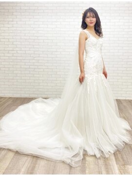 プレスト ベル 三宮 駅前店(Presto belle) 【プレストベル】ウェディングドレスレンタル　WD-M007