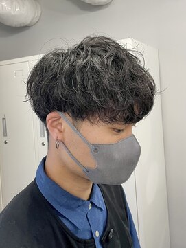 メンズヘアトーキョー 原宿(MEN'S HAIR TOKYO) 【ナチュラルマッシュ】ニュアンスパーマ/ワンカール/刈り上げ
