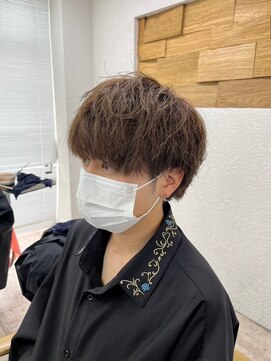 アジールヘア 所沢プロペ通り店(agir hair) マッシュベージュツーブロック10代20代所沢小手指所沢
