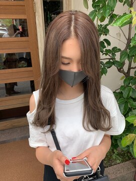 ボアップ(boappu) #イルミナカラー#ミルクティーベージュ#ベージュカラー