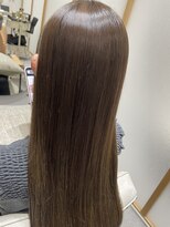 ジーナ 千葉(Zina)&nbsp;『髪質改善ストレート』オリーブベージュ　ハセガワ