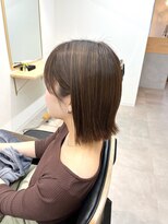 トト 船橋店(toto.)&nbsp;イメチェン/似合わせカット/フルバング/グレーベージュ[西船橋]