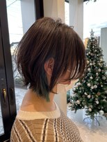 アブニールドール 大山台店&nbsp;ウルフカット×インナーカラー