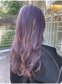 【ブリーチあり】パープルガーネット
