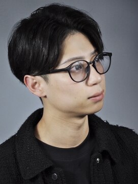 プレミアムバーバー 原宿店(PREMIUM BARBER produce by HIRO GINZA) センターパート