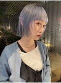ペールブルーカラー 2ブリーチ