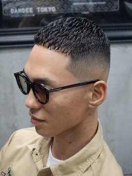 ダムディートウキョウヘアーラウンジ 上野店(DAMDEE TOKYO hair lounge) 濡れパンクロップ