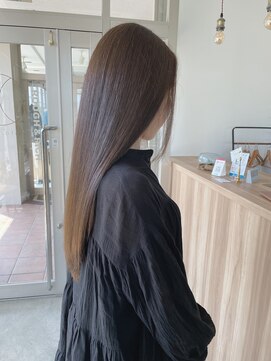 ヒトノワ 野々市(Hito.nowa) 美髪×オリーブグレージュデザインカラー