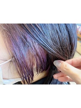 一人ひとりの「自分らしさ」を引き出す為、じっくりカウンセリング♪なりたいカラーを実現します☆