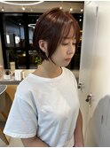 【高城】ショートボブ20代30代ブラウンカラーショートヘア