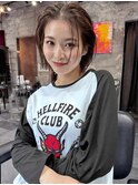 似合わせ小顔レイヤーショート_原宿/髪質改善