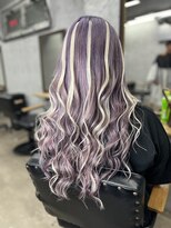 ワン(ONE)&nbsp;パープル×ハイライト