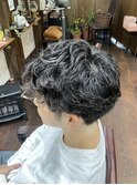 ツーブロック×ニュアンスパーマ♪
