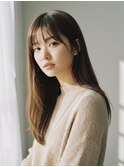 イメチェン/美髪/外ハネボブ/ワイドバング/髪質改善/縮毛矯正