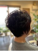 ふわふわパーマ