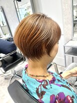 ソヨン 本厚木店(SOYON)&nbsp;マッシュショート/オレンジブラウン/くびれ/レイヤー/本厚木