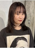 【徳岡】ミディアムレイヤー　レイヤーカット　ハッシュカット