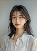大人かわいいレイヤースタイル【田中郁矢】