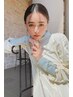 【潤ツヤ】カット＋カラー＋超音波5stepバイカルテTR￥17,500～