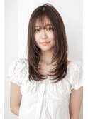 20代30代くびれ顔周りレイヤーカット美髪質改善トリートメント