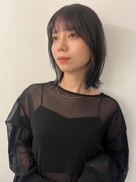 シーン(SCENE) くびれヘア/アプリコットオレンジ/ハイライトカラー/天神今泉