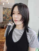 アペロ 柏(Apero) レイヤーカット/ハッシュカット/暗めカラー/くすみベージュ/柏駅