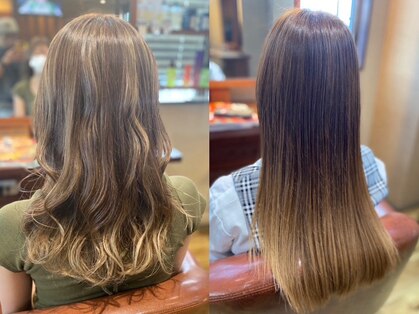 ヘアー キューブ フィール 都町店(hair cube feel)の写真