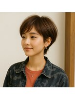 スープレックス ヘアーデザイン(SOUPREX HAIR DESIGN) 美シルエットショートボブ 20代 30代 40代 50代 60代髪質改善