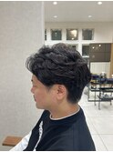 強めフェザーショート