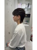 大人ウルフ × 自然な毛流れ